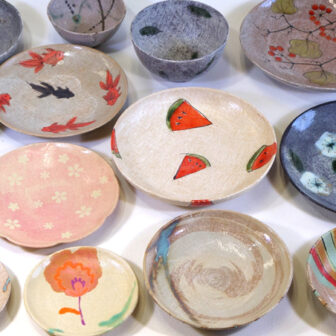 技法紹介作品　布目化粧