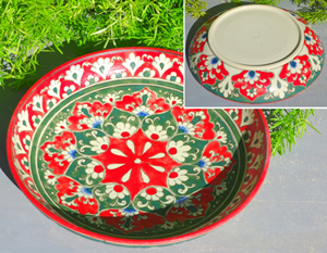 生徒作品/飾り皿　トルコ陶器