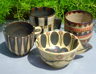 生徒作品　カップ小品