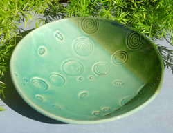 体験作品　押文皿