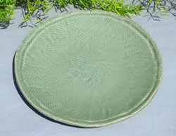 体験作品　押文皿