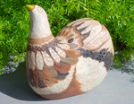 生徒作品/置物 花器にもなる鳥