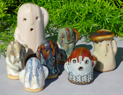 生徒作品　埴輪置物