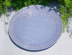 体験作品　押文皿