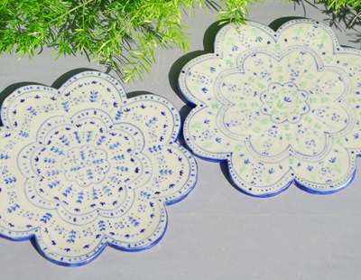 生徒作品　鍋敷き