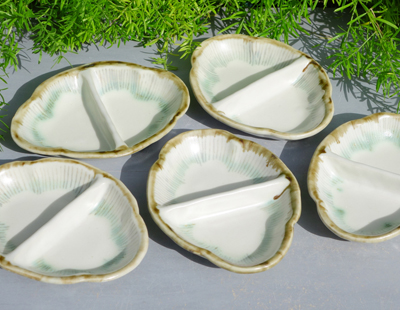 生徒作品　仕切り皿