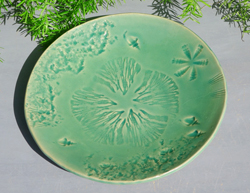 体験作品　押文皿